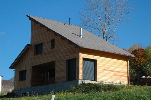 grande maison en ossature bois