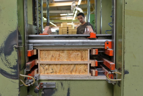 construction de panneaux ossature bois
