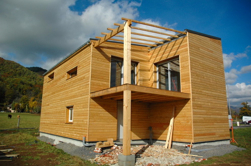 grande maison en ossature bois