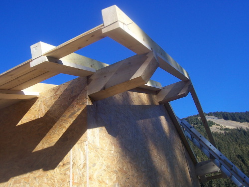 Chalet en bois modulaire