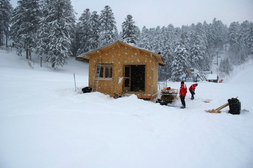 Chalet bois bien isolé RT 2012