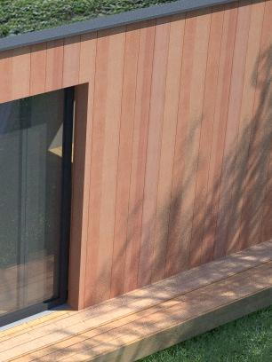 Studio de jardin bardage bois