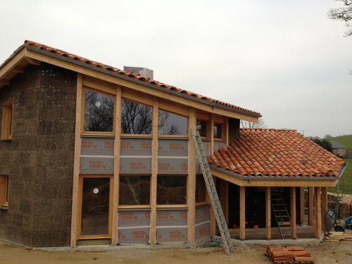 grande maison en ossature bois