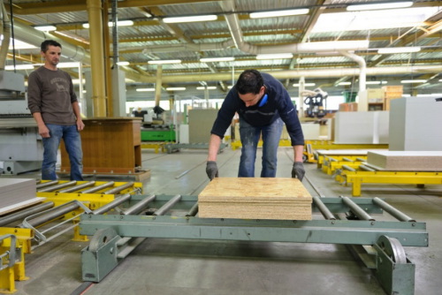 murs modulaires en bois