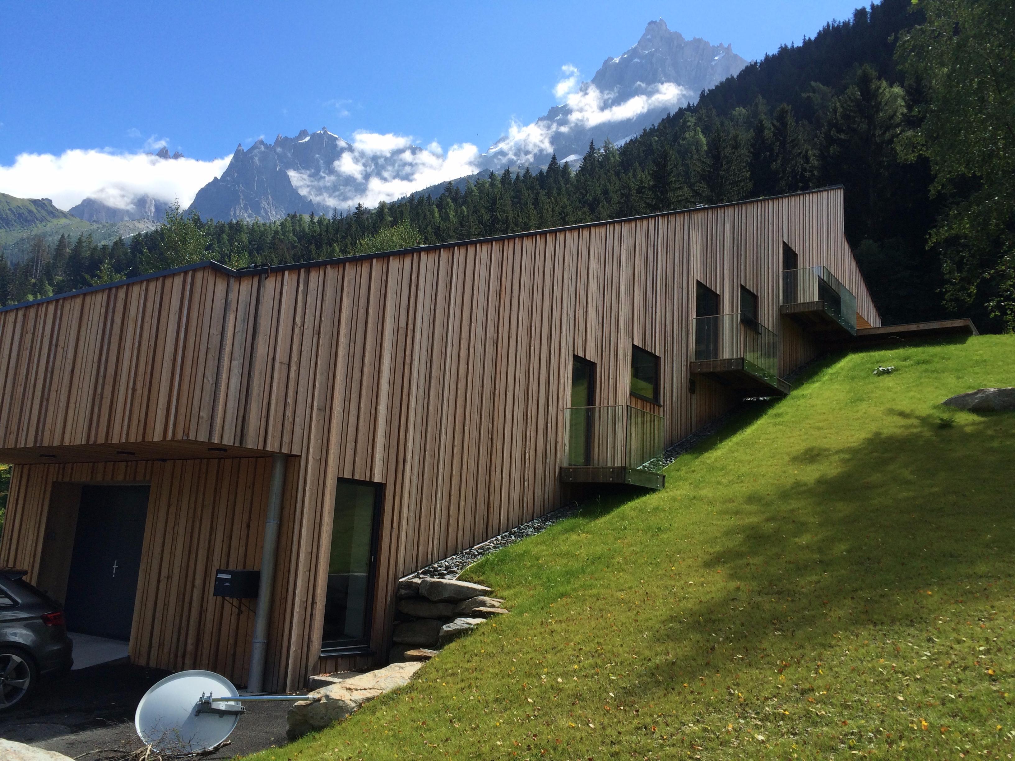 Maison En Bois Sur Terrain Pente