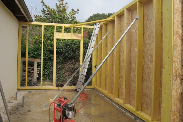 Extension en bois