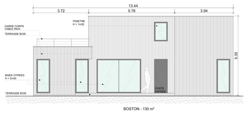 Maison ossature bois RT 2020 Yvelines