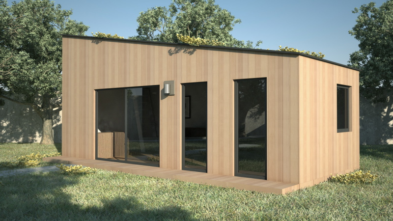 Construction chalet de jardin en bois