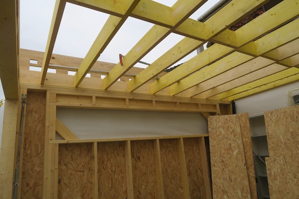 Solivage extension bois Solivage extension bois