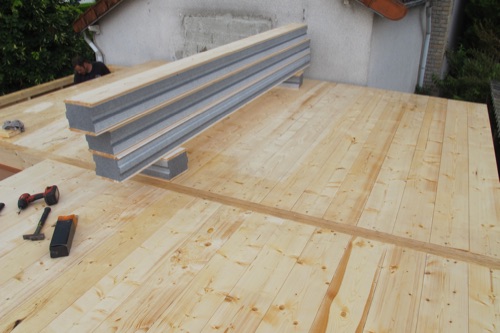 Extension en bois