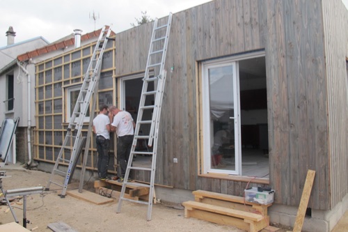 Extension en bois