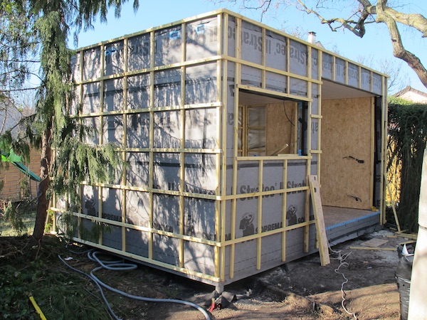 cabanon en ossature bois