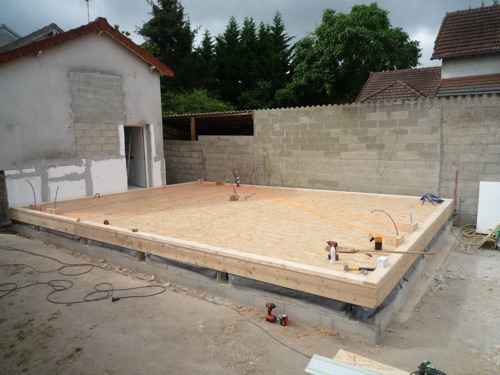 Extension en bois