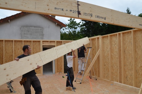 Extension en bois