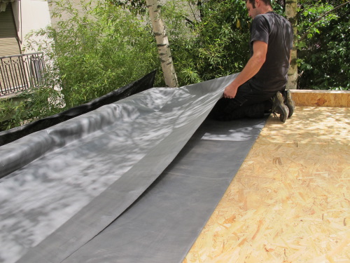 EPDM maison bois