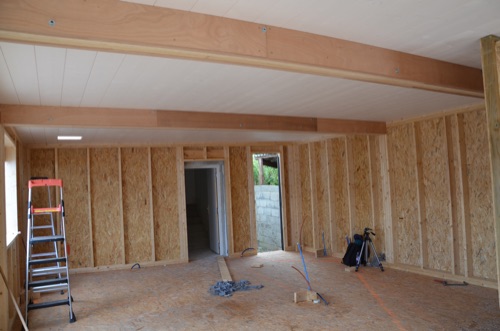 Extension en bois