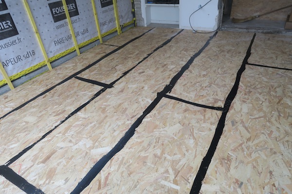 Plancher extension bois Plancher extension bois