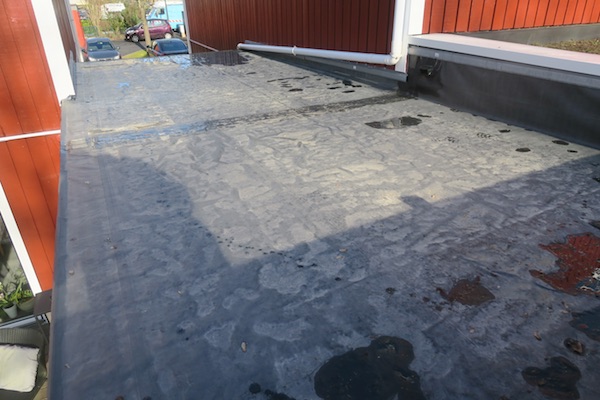 rfection de l'tanchit bitume avec EPDM