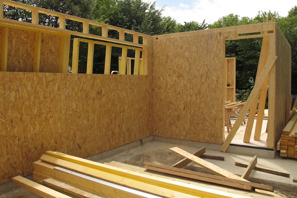 Extension en bois orgeval