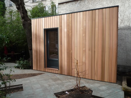 Extension en bois