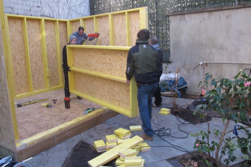 Extension en bois