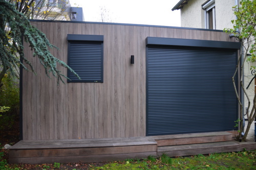 Volet roulants bureau de jardin