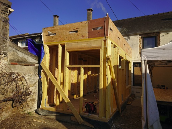 Extension en bois