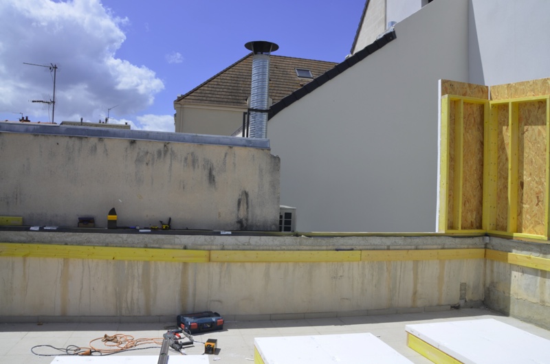 Extension ossature bois croissy sur seine